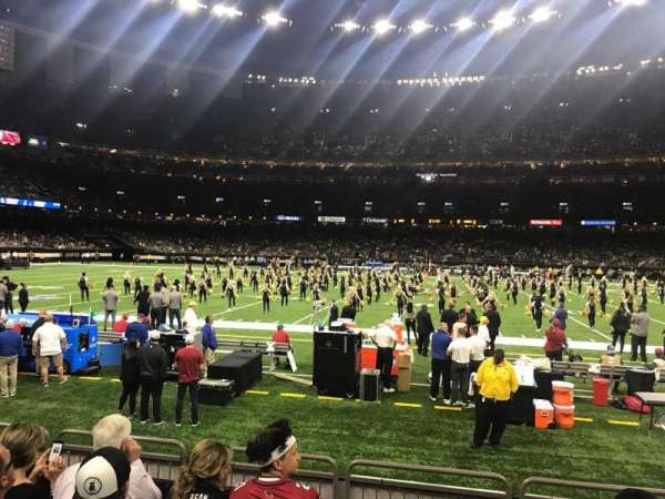 Caesars Superdome, section: 114, row: 6, seat: 7