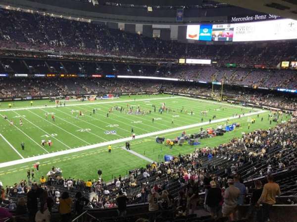 Caesars Superdome, section: 341, row: 16, seat: 12