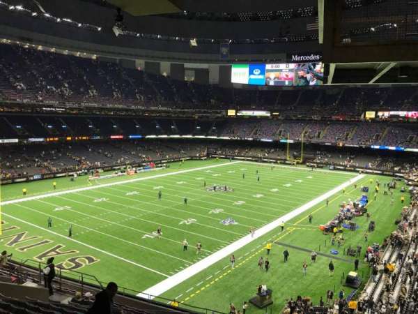 Caesars Superdome, section: 344, row: 17, seat: 4
