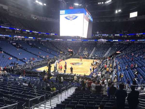 Smoothie King Center, section: 117, row: 23, seat: 16