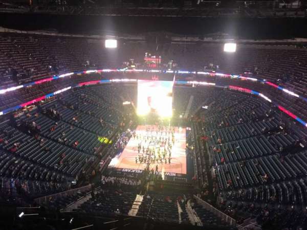 Smoothie King Center, section: 307, row: 17, seat: 14