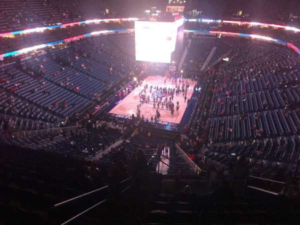 Smoothie King Center, section: 306, row: 12, seat: 18
