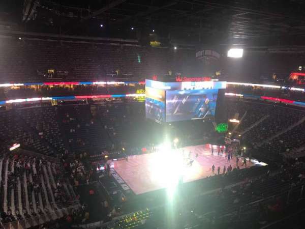 Smoothie King Center, section: 303, row: 11, seat: 8