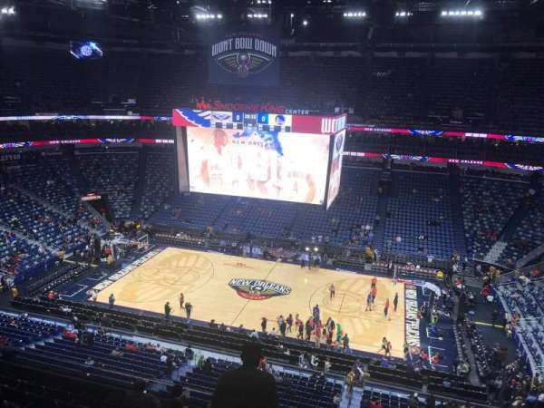 Smoothie King Center, section: 331, row: 8, seat: 6