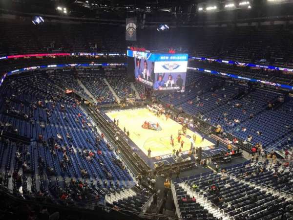 Smoothie King Center, section: 327, row: 9, seat: 6