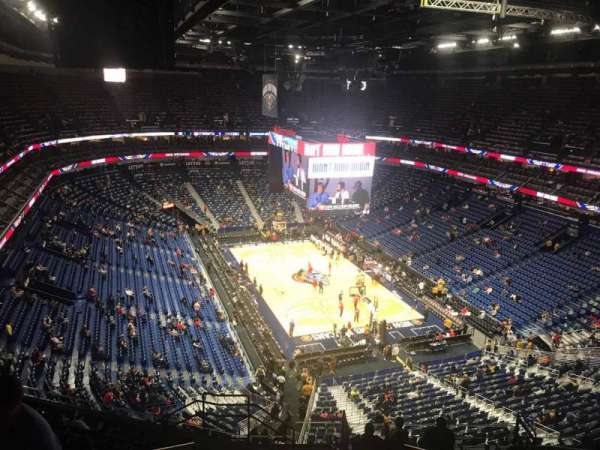 Smoothie King Center, section: 326, row: 13, seat: 18