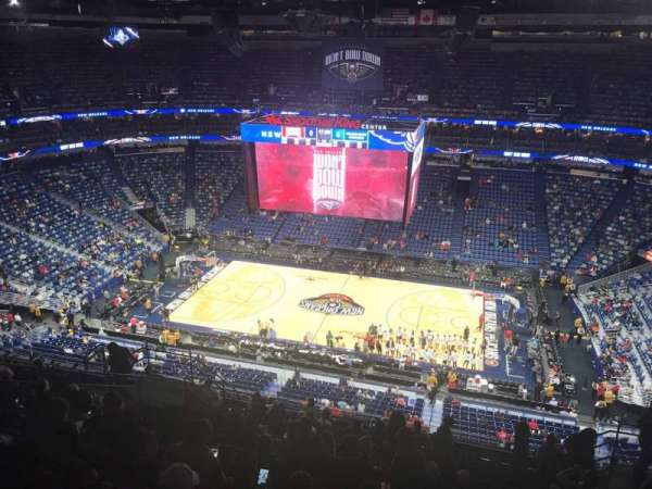 Smoothie King Center, section: 315, row: 15, seat: 7
