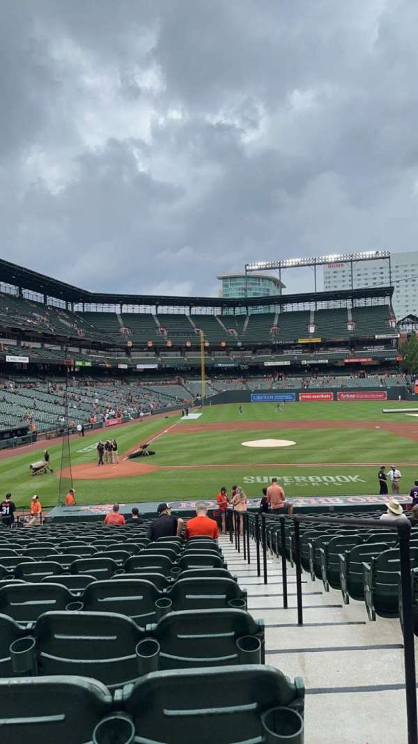 Oriole Park at Camden Yards, section: 26, row: 23, seat: 1