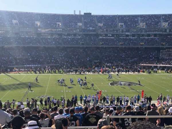 Oakland Coliseum, section: 144, row: 45, seat: 12
