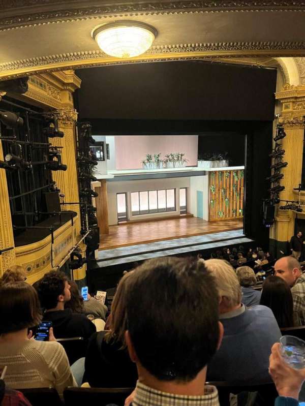 Hudson Theatre, section: Dress Circle L, row: E, seat: 7