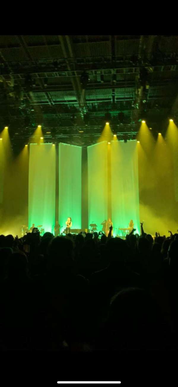 The Anthem, section: Floor Center Rear, row: Q, seat: 140