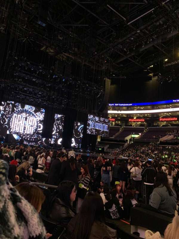 Crypto.com Arena, section: 110, row: 4, seat: 17