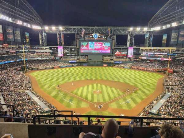 Chase Field, section: 316, row: 10, seat: 18