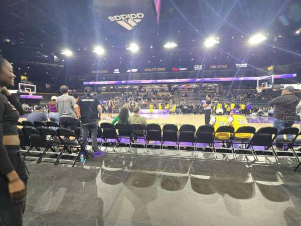 Mullett Arena, section: 111, row: a, seat: 3
