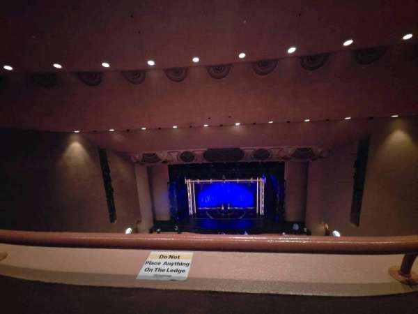 ASU Gammage, section: balcd2, row: 1, seat: 2