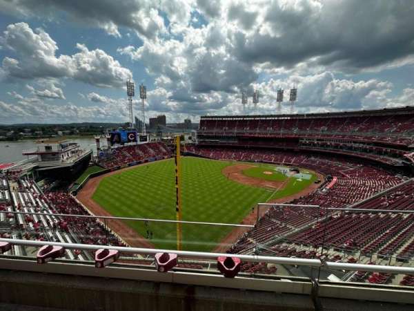Great American Ball Park, section: 509, row: B, seat: 6