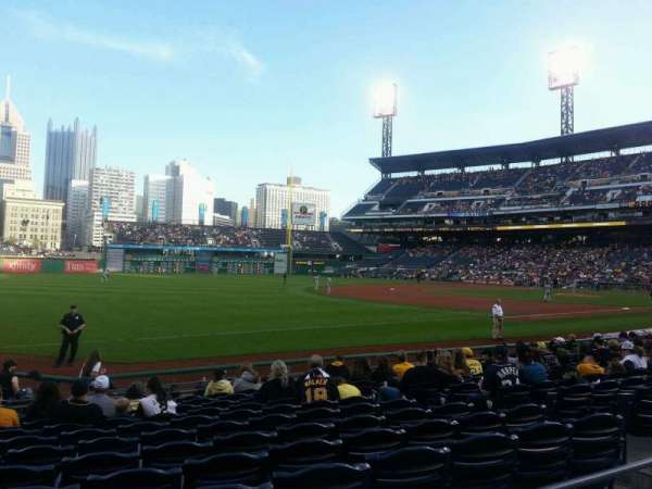 PNC Park, section: 131, row: A