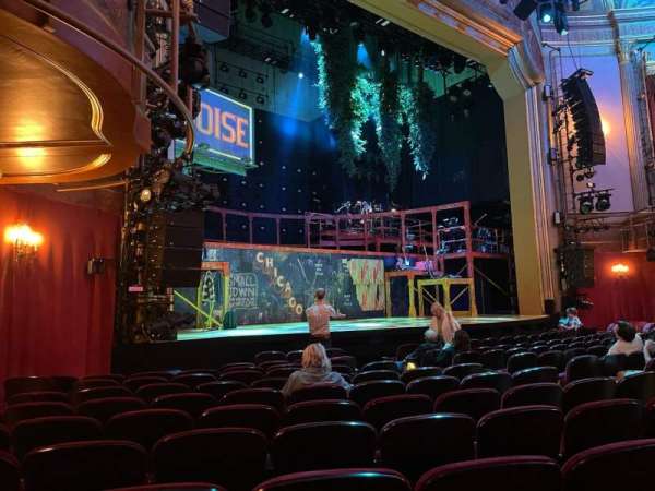 St. James Theatre, section: Orchestra L, row: K, seat: 19