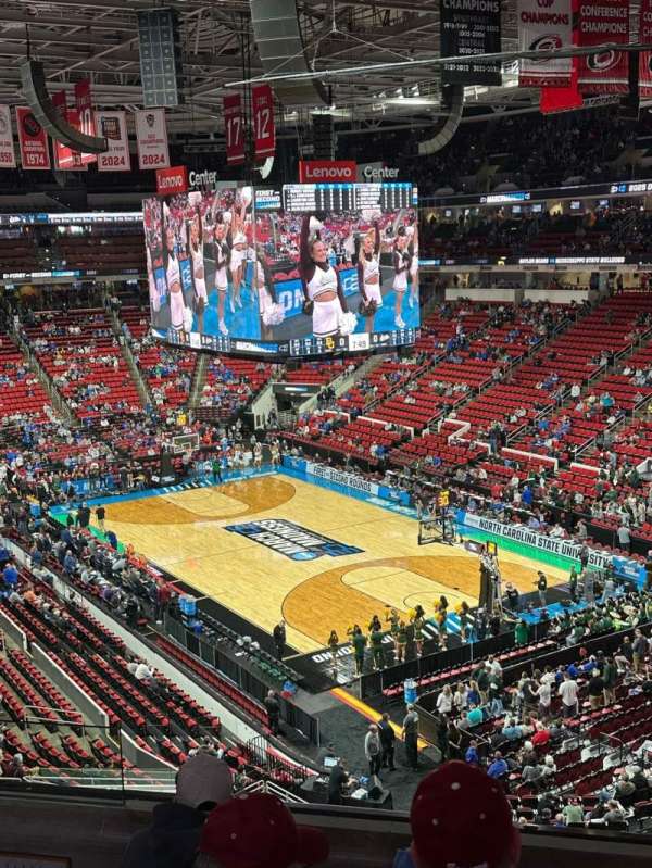 Lenovo Center, section: 215, row: E, seat: 6