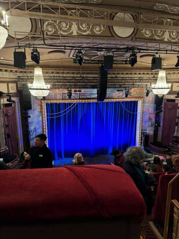 Imperial Theatre, section: Rear Mezzanine LC, row: C, seat: 201