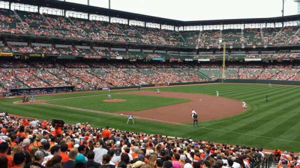 Oriole Park at Camden Yards, section: 13, row: 1, seat: 16