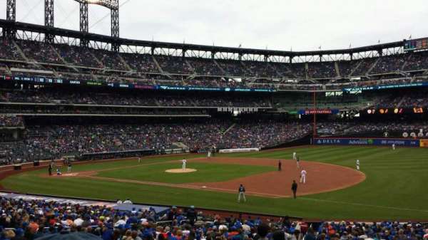 Citi Field, section: 110, row: 29, seat: 1