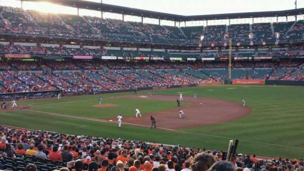 Oriole Park at Camden Yards, section: 13, row: 1, seat: 13