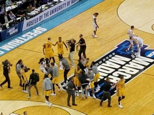 Spectrum Center, section: 214, row: G, seat: 2