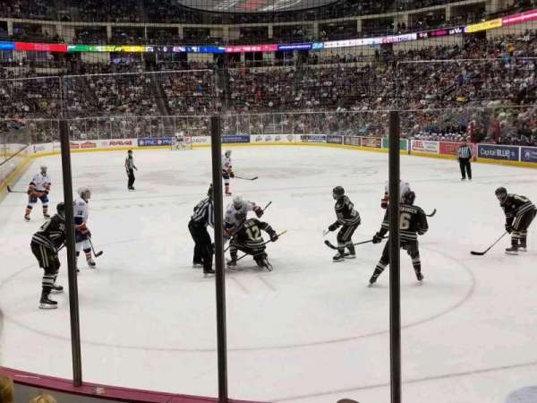 Giant Center, section: 112, row: F, seat: 7