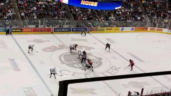 Giant Center, section: 218, row: 2, seat: 2