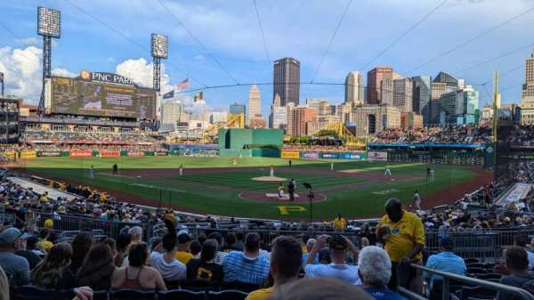 PNC Park, section: 117, row: M, seat: 2