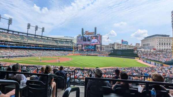 Comerica Park, section: 116B, row: D, seat: 5