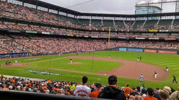 Oriole Park at Camden Yards, section: 17, row: 1, seat: 9