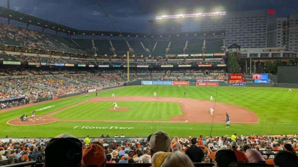 Oriole Park at Camden Yards, section: 19, row: 4, seat: 10