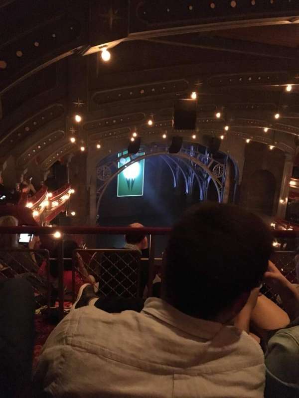 Lyric Theatre, section: Balcony L, row: D, seat: 19