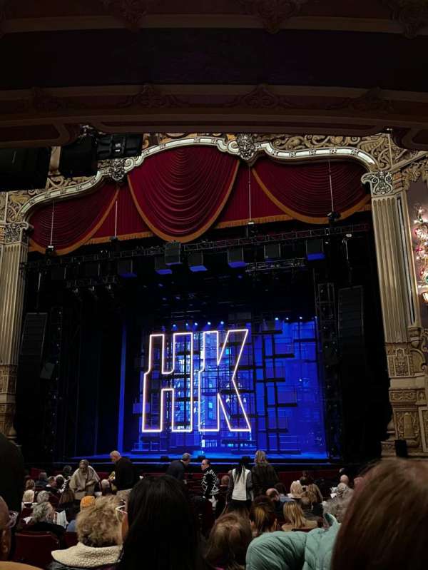 James M. Nederlander Theatre, section: Orchestra R, row: W, seat: 4