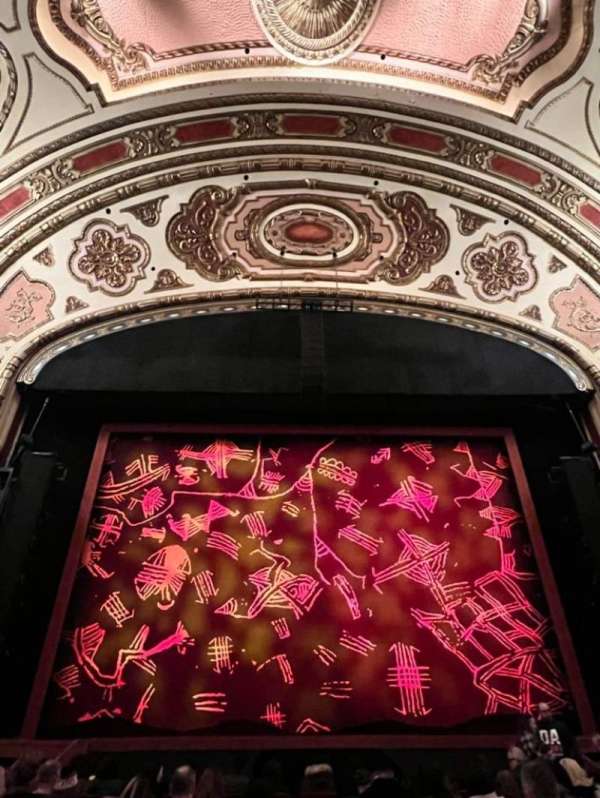 Cadillac Palace Theater, section: Orchestra C, row: J, seat: 105