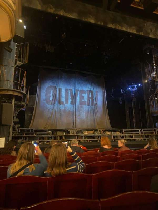Gielgud Theatre, section: Stalls, row: H, seat: 23