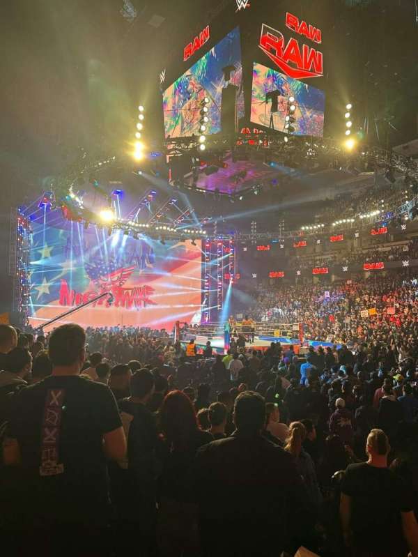 Honda Center, section: 205, row: F, seat: 8