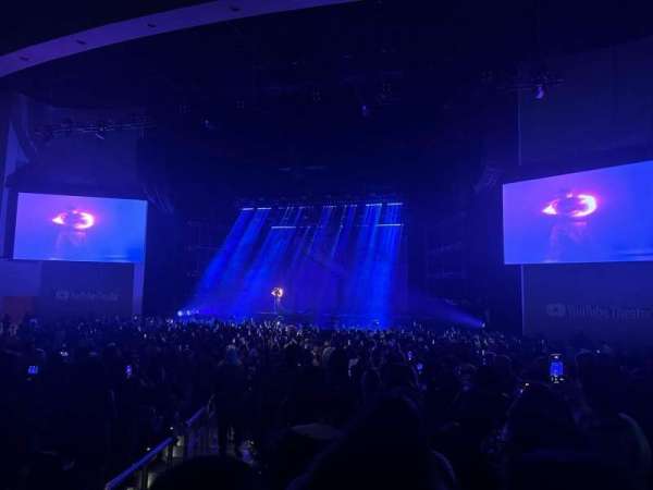 YouTube Theater, section: 104, row: N, seat: 1