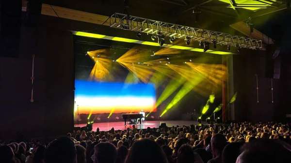 The Greek Theatre, section: A Left, row: S, seat: 29