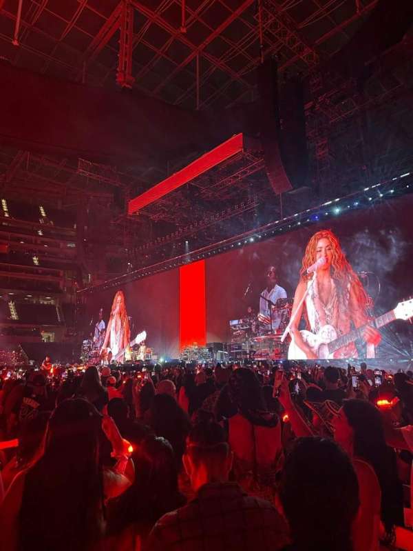 SoFi Stadium, section: Floor A6, row: 19, seat: 7