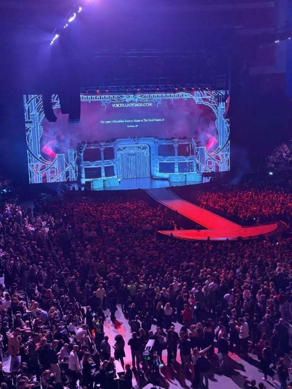 Avicii Arena, section: B13, row: 2, seat: 297