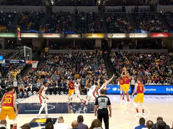 Gainbridge Fieldhouse, section: 17, row: 5, seat: 8