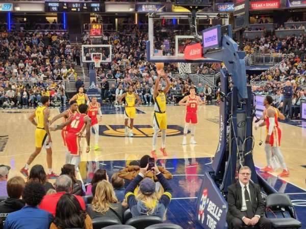 Gainbridge Fieldhouse, section: 11, row: 6, seat: 17