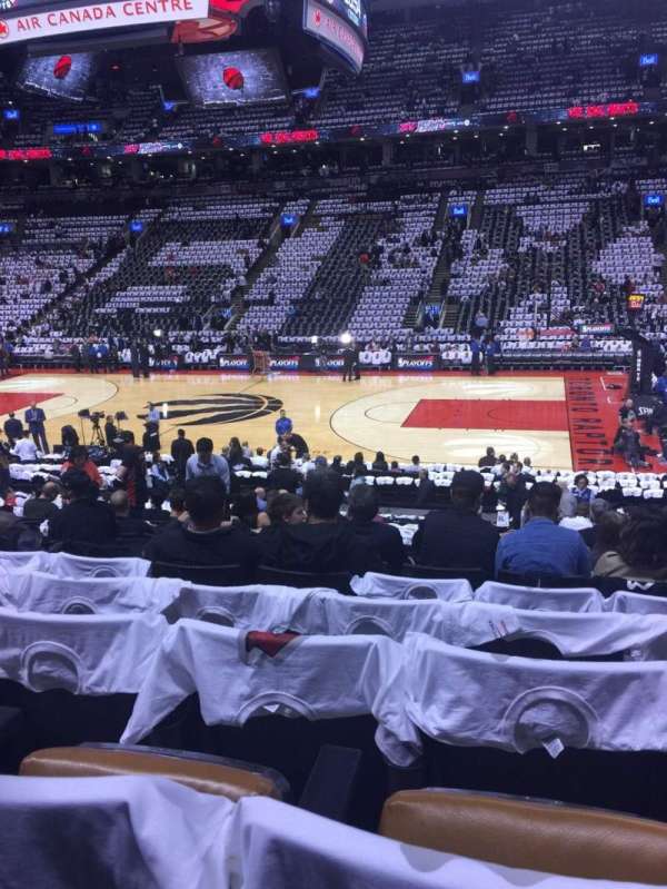 Scotiabank Arena, section: 107, row: 19, seat: 13