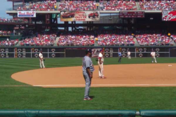 Citizens Bank Park, section: 132, row: 2, seat: 12