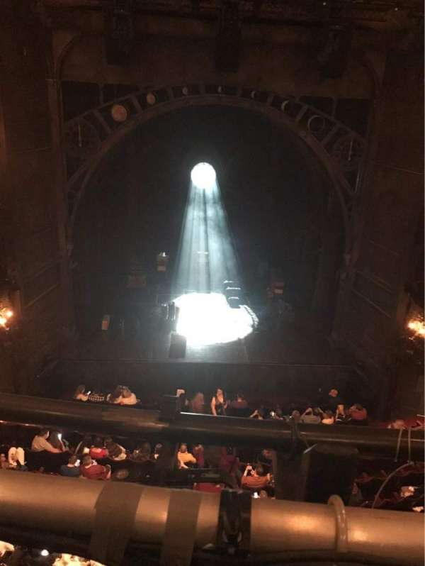 Palace Theatre, West End, section: Grand circle, row: A