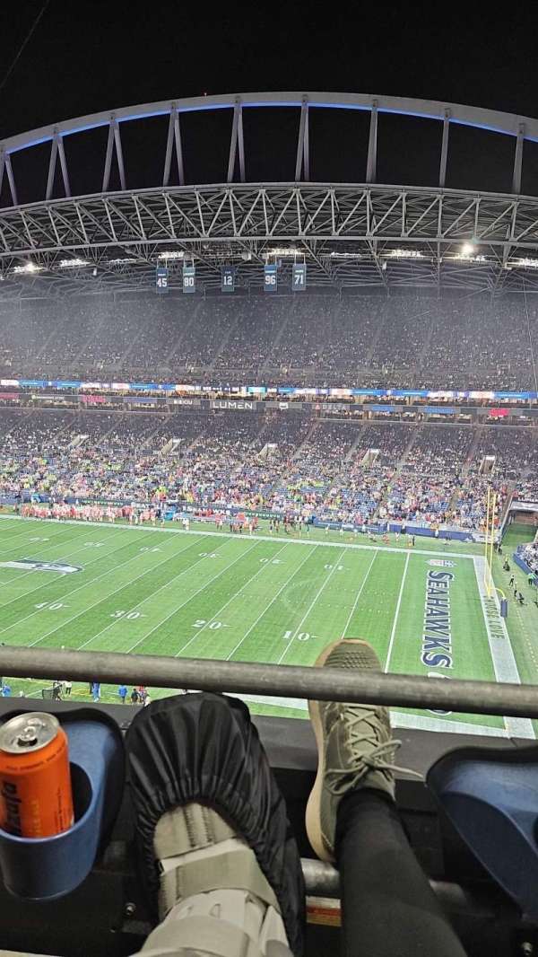 Lumen Field, section: 331, row: A, seat: 8