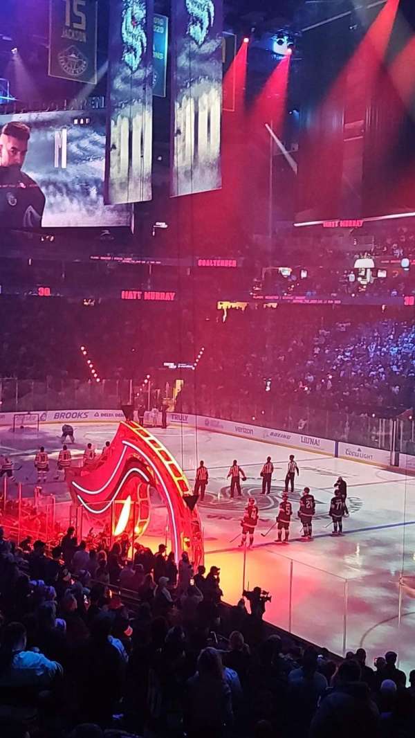 Climate Pledge Arena, section: 24, row: W, seat: 8